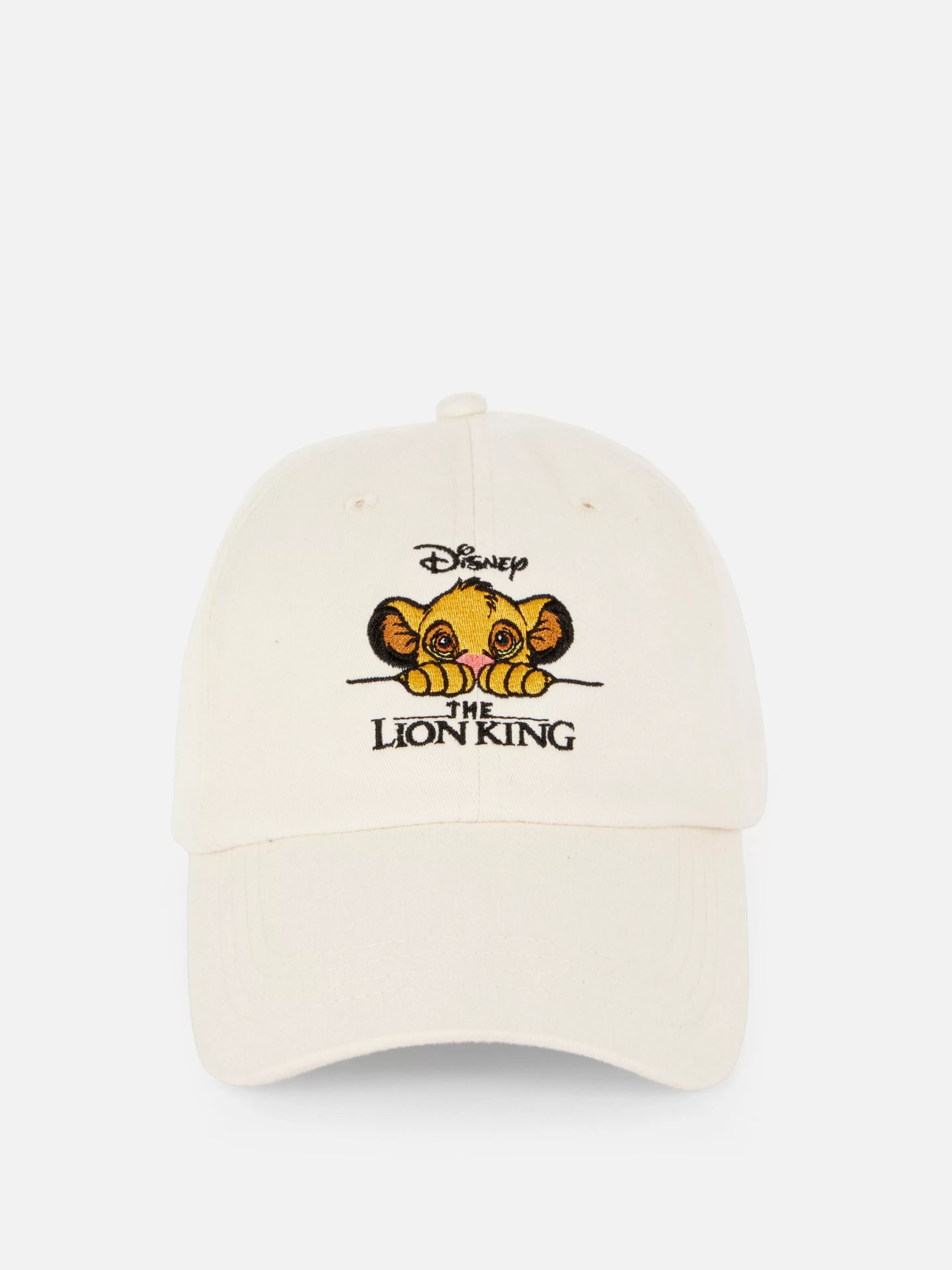 Chapéus, Luvas E Cachecóis*Primark Boné Bordado Disney The Lion King 30.º Aniversário Simba Creme