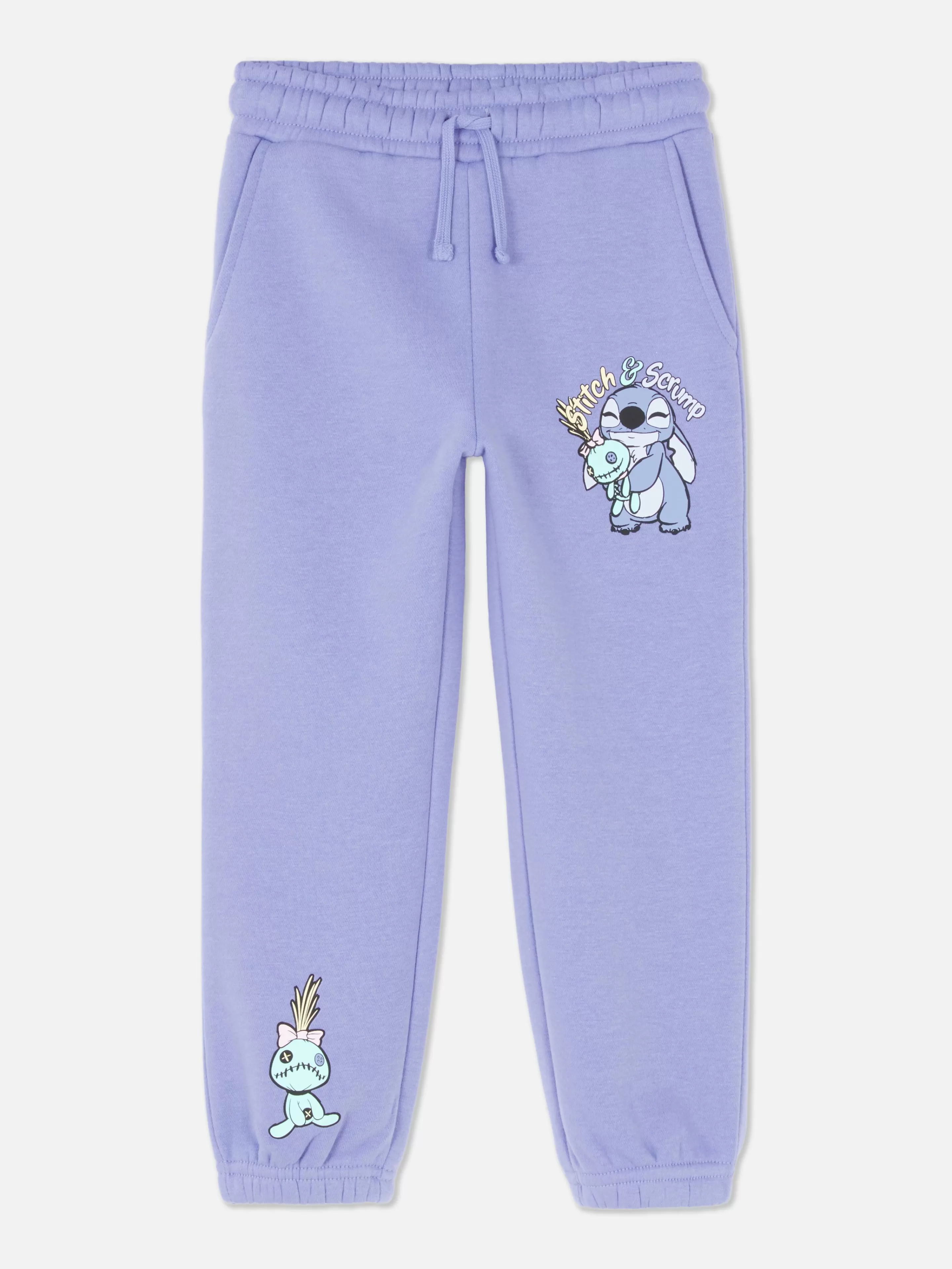 Calças De Treino*Primark Calças De Fato De Treino Coordenadas Lilo E Stitch Disney Roxo