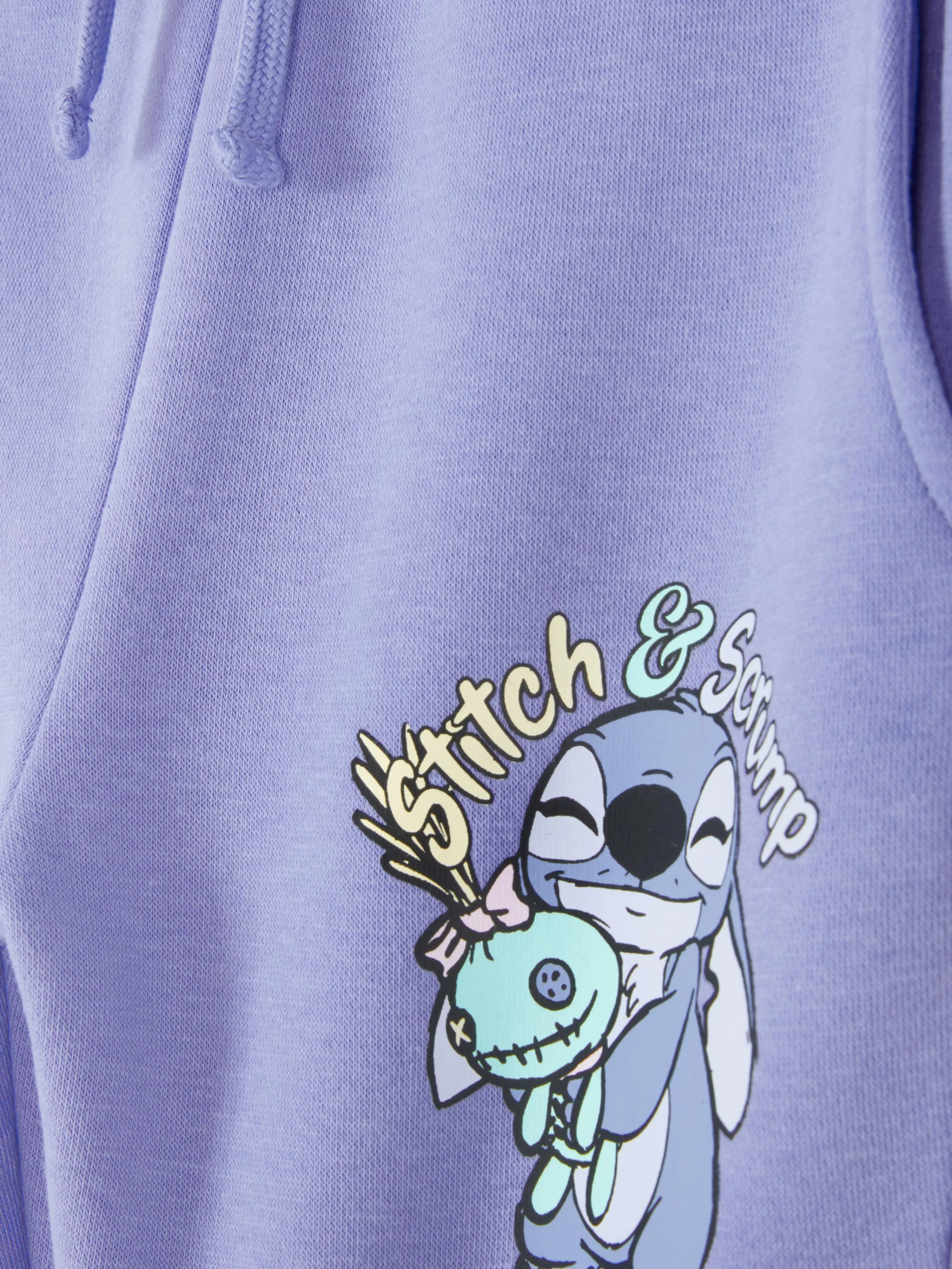 Calças De Treino*Primark Calças De Fato De Treino Coordenadas Lilo E Stitch Disney Roxo