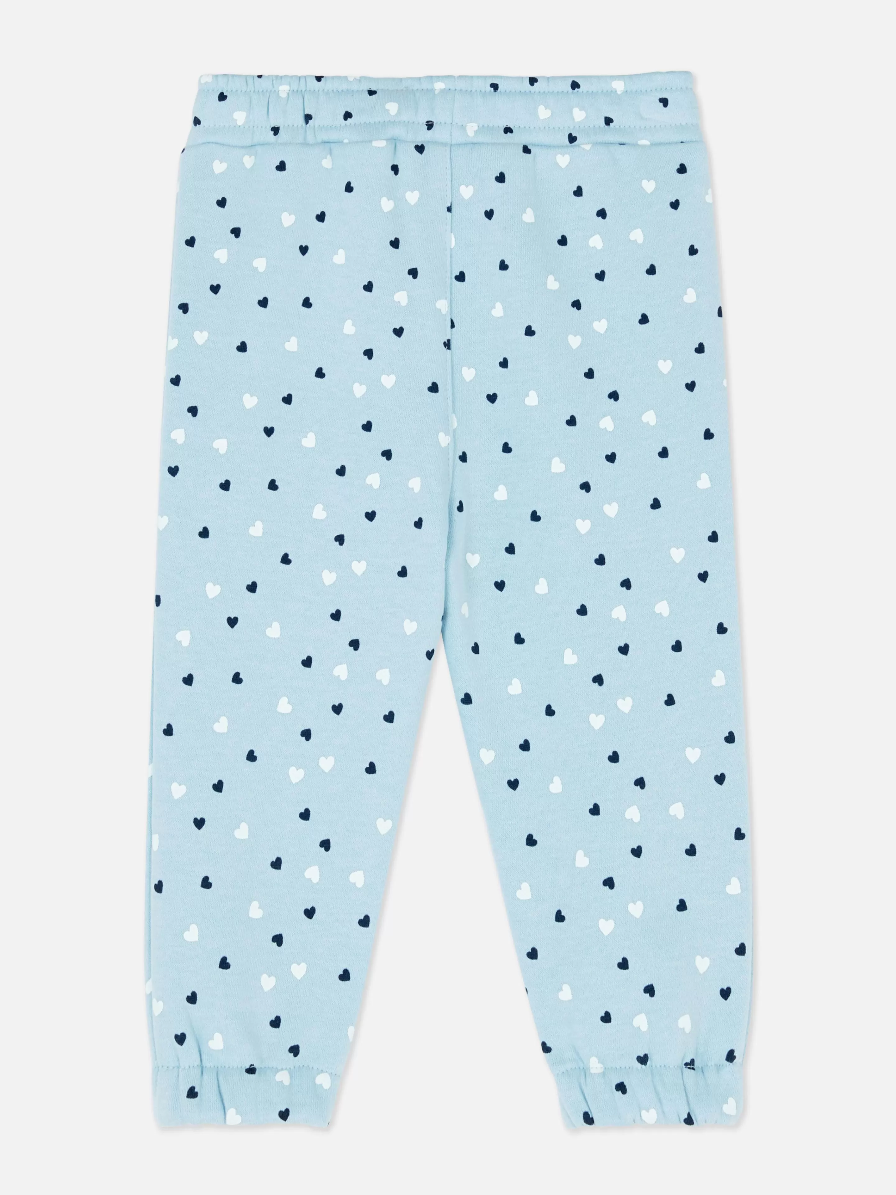 Calças E Leggings*Primark Calças Treino Conjunto Coordenado Punhos Cordão Azul-claro
