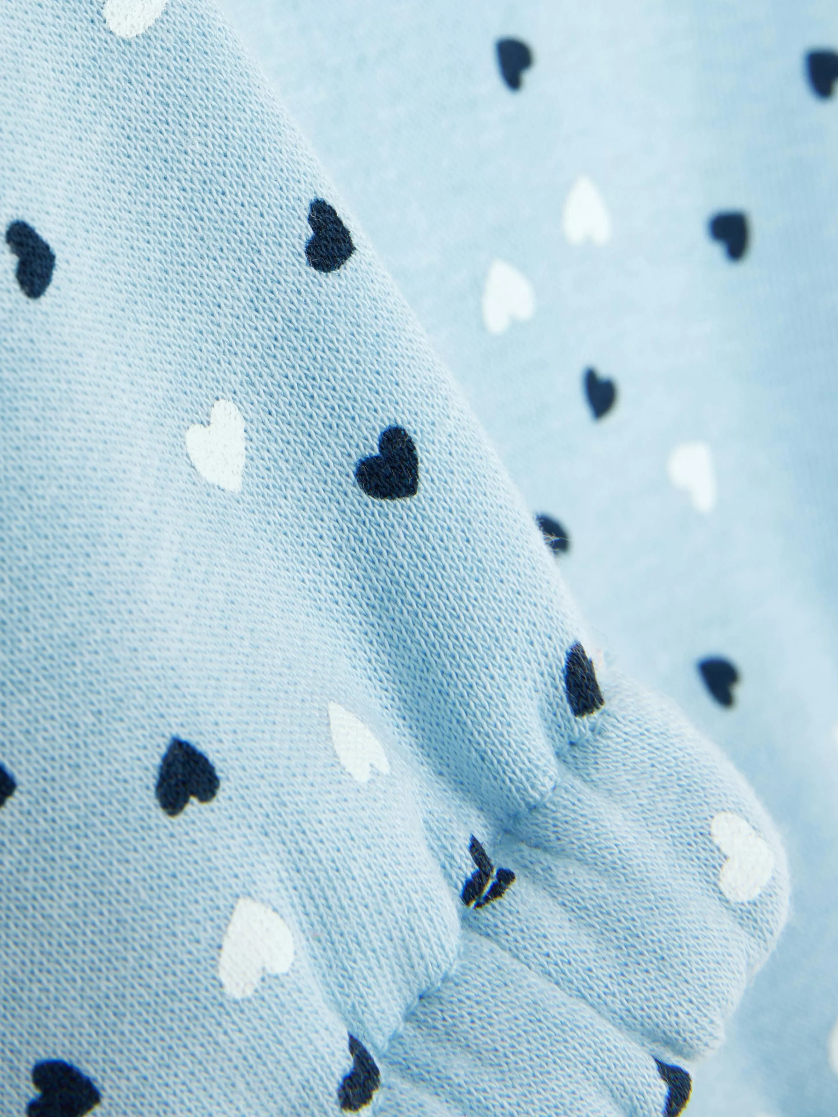 Calças E Leggings*Primark Calças Treino Conjunto Coordenado Punhos Cordão Azul-claro