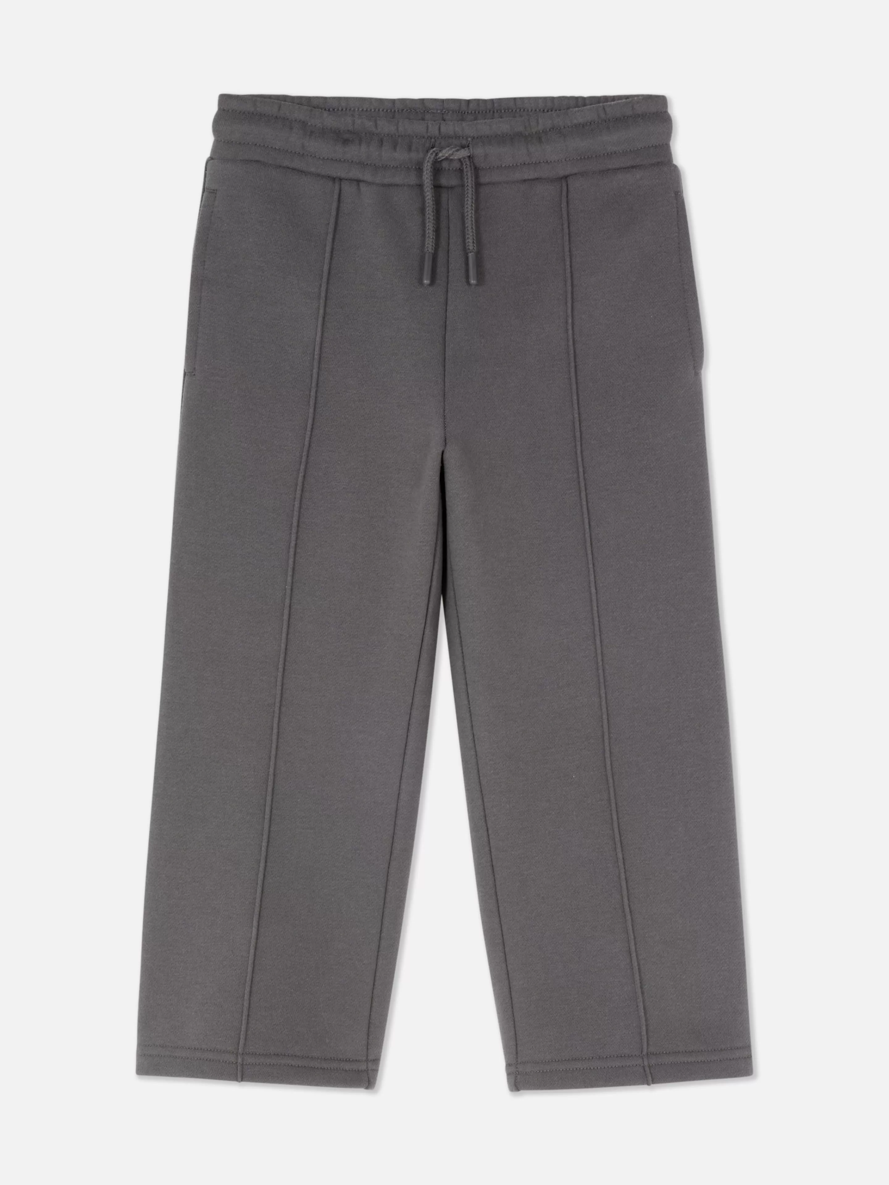 Calças De Treino*Primark Calças Treino Cordão Corte Perna Larga Carvão