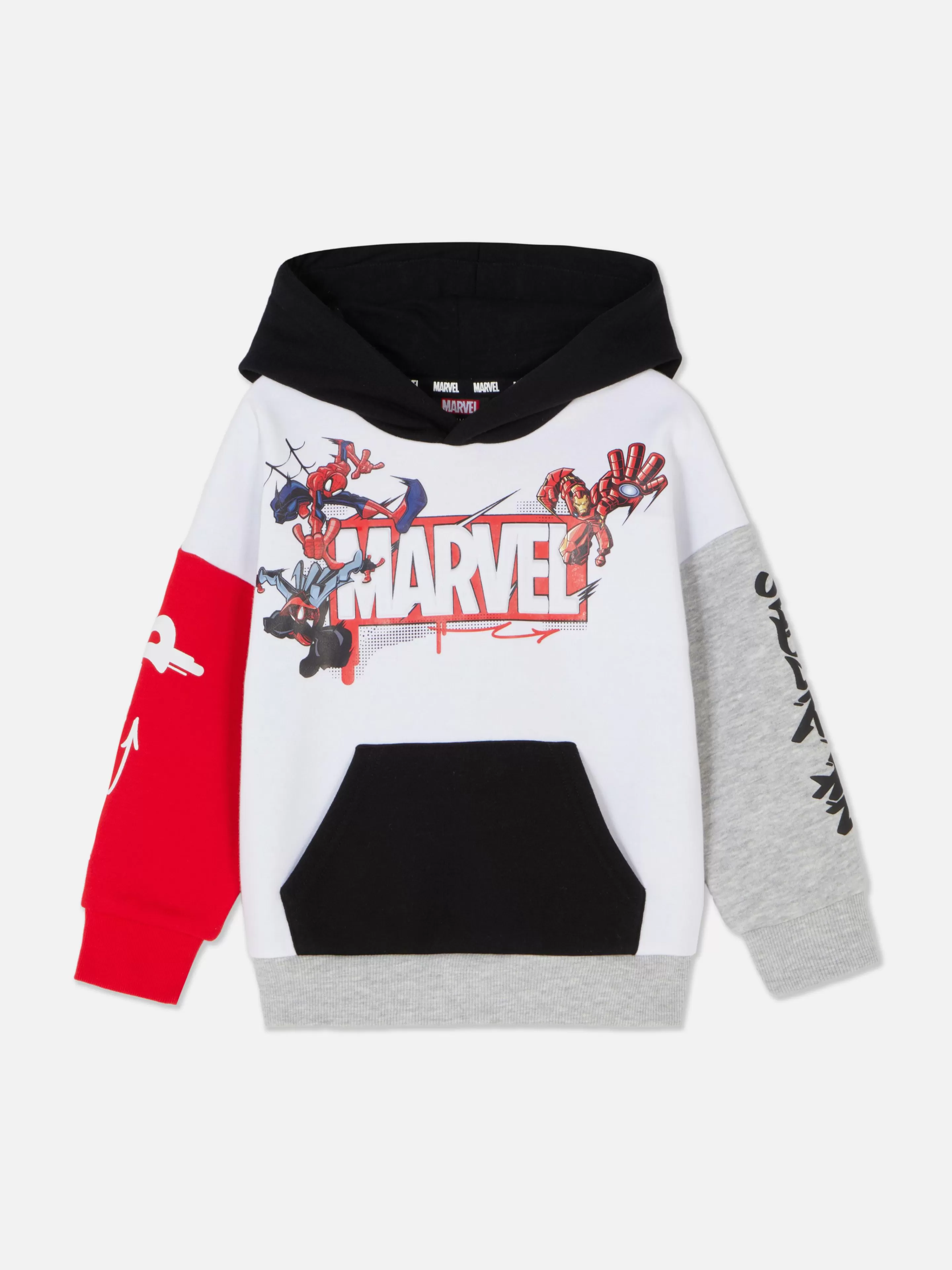Camisolas Com E Sem Capuz*Primark Camisola Capuz Bloco Cor Marvel Vingadores Multicolor
