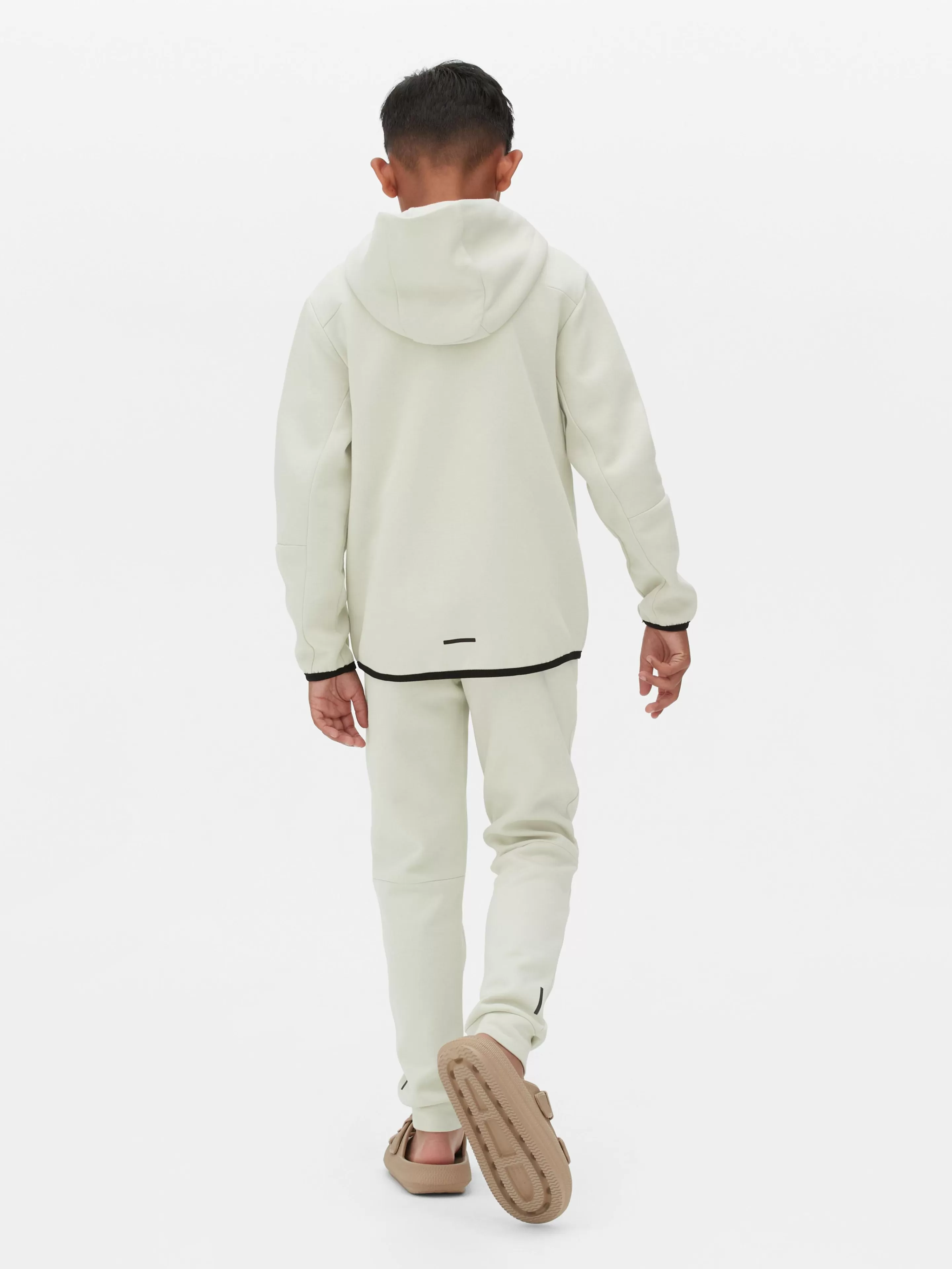 Camisolas Com E Sem Capuz*Primark Casaco Capuz Fecho Correr Conjunto Coordenado Pedra