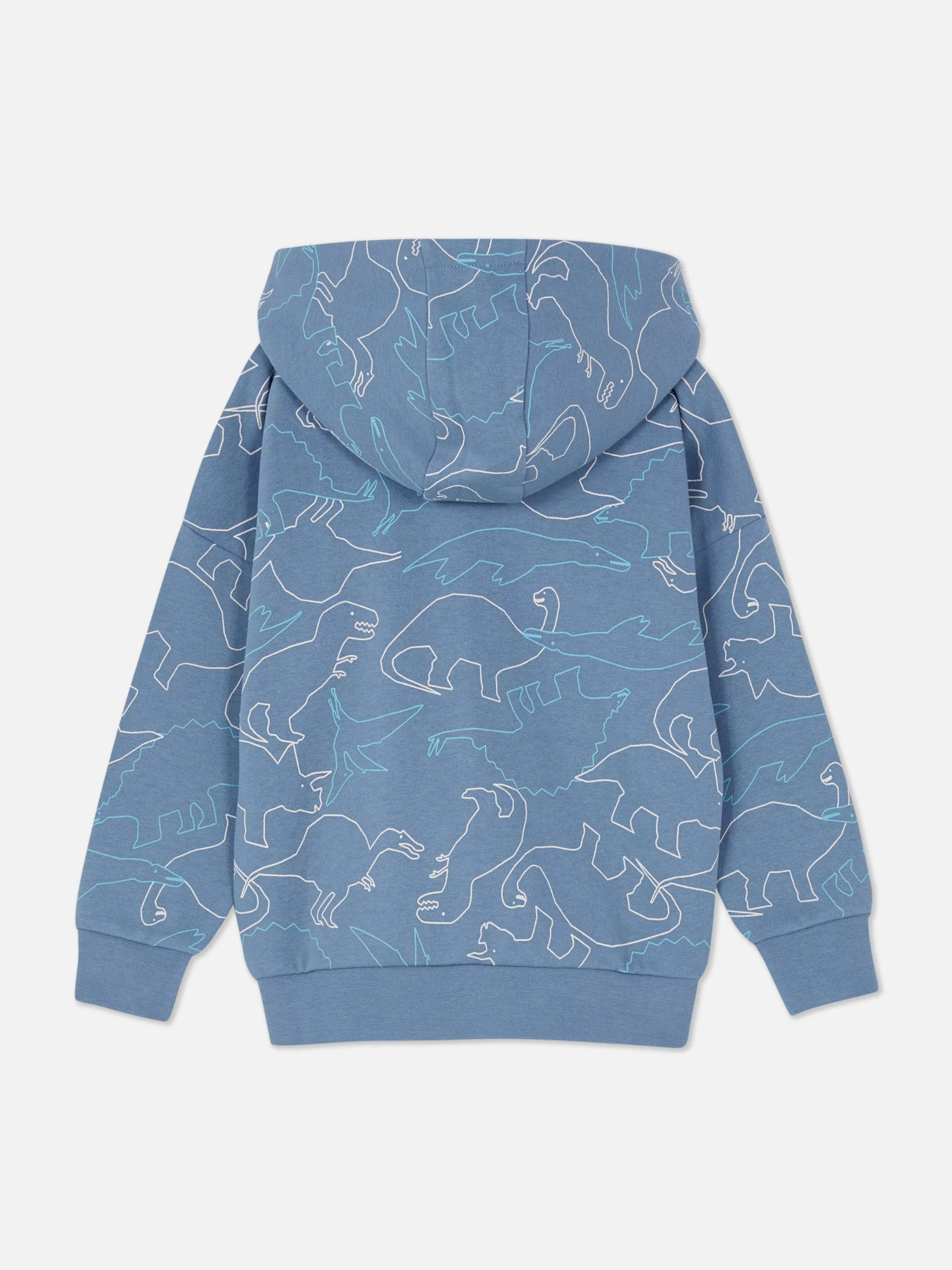 Camisolas Com E Sem Capuz*Primark Casaco Capuz Fecho Correr Conjunto Coordenado Azul