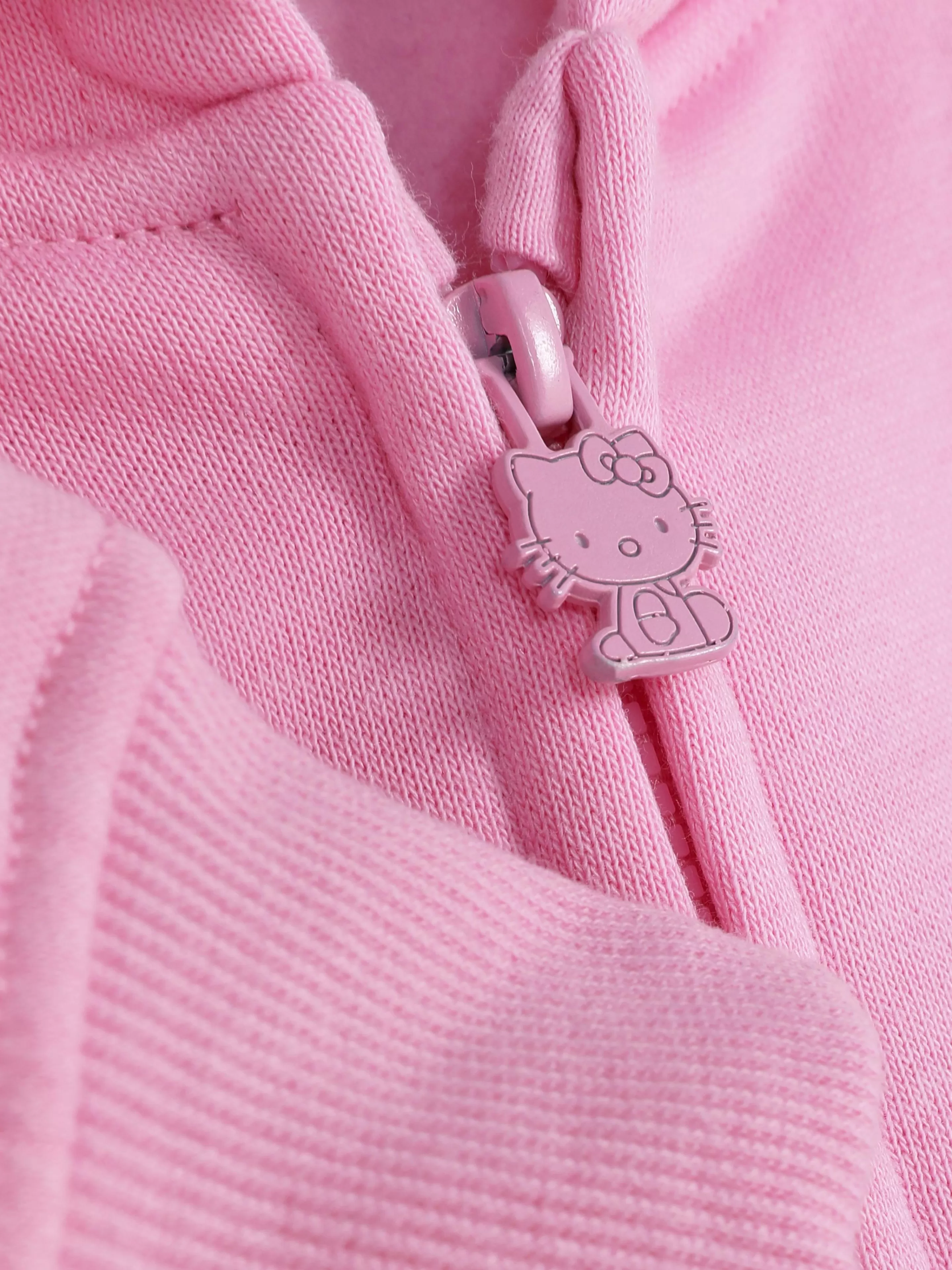Camisolas Com E Sem Capuz*Primark Casaco Capuz Fecho Correr Hello Kitty And Friends Cor-de-rosa