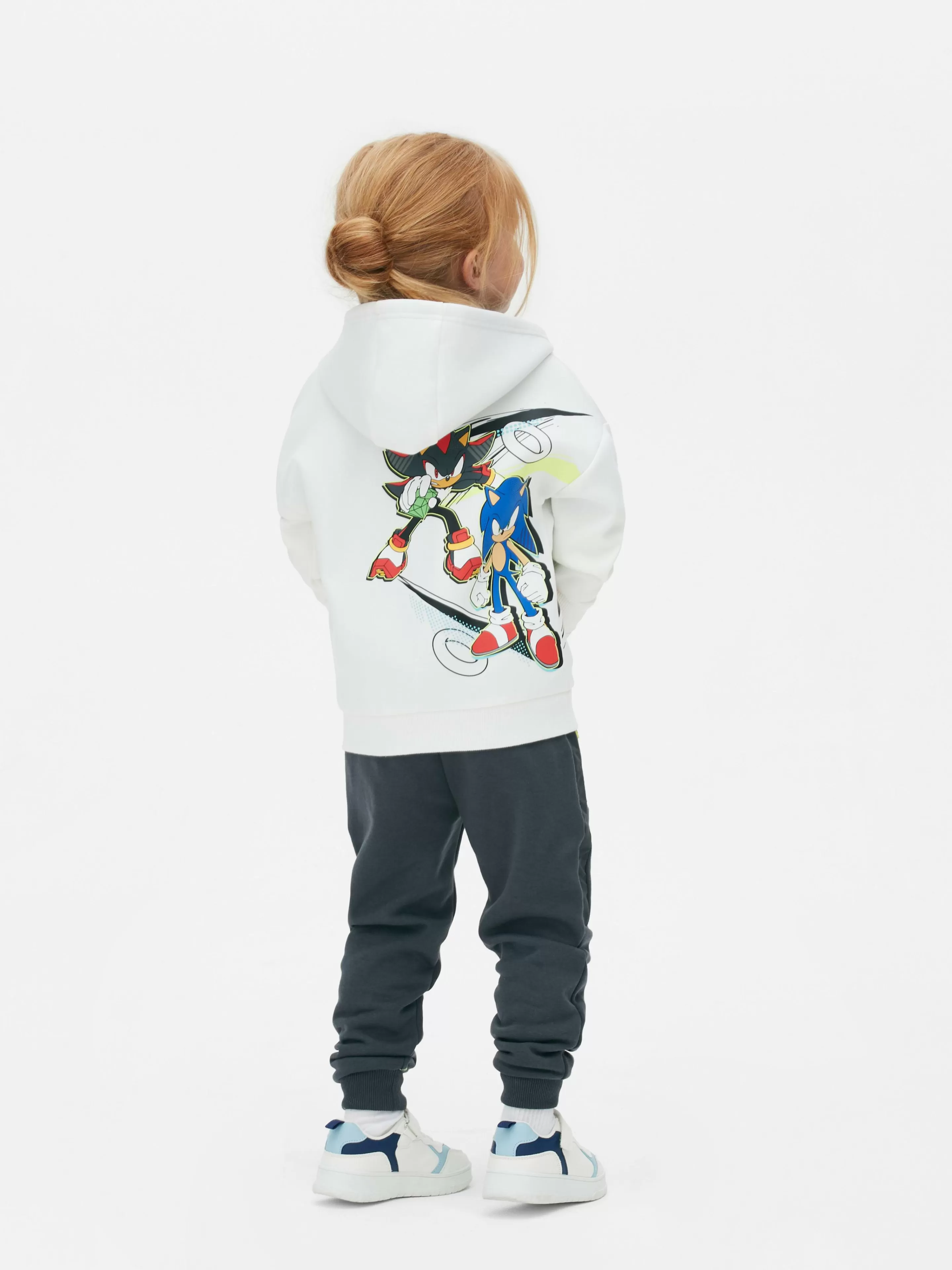 Camisolas Com E Sem Capuz*Primark Casaco Capuz Fecho Correr Sonic The Hedgehog Cru