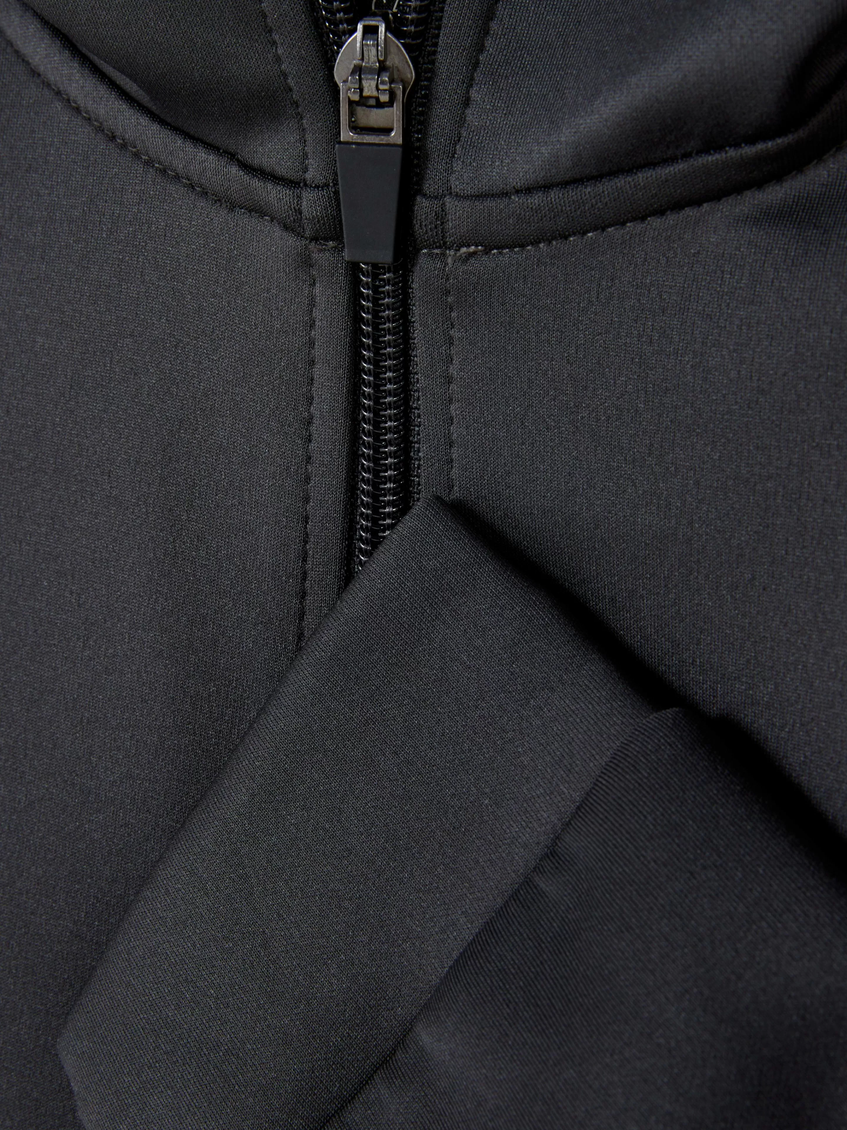 Camisolas Com E Sem Capuz | Roupa De Desporto*Primark Casaco Desportivo Coord. C/ Fecho Correr Carvão