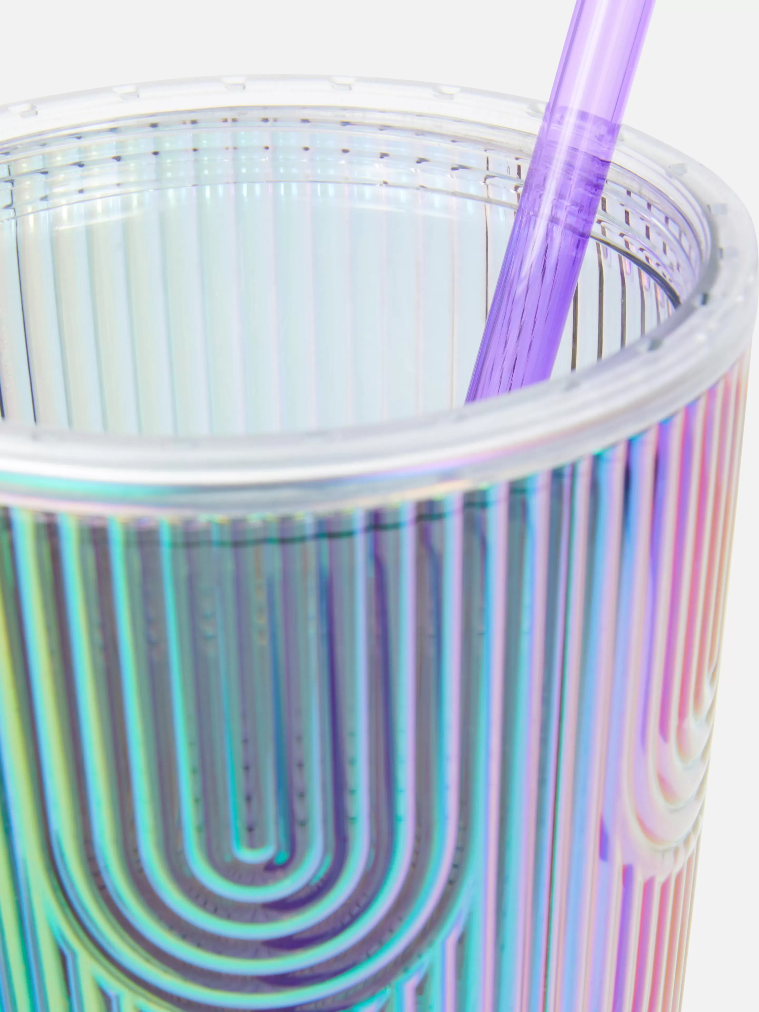 Copos E Canecas*Primark Copo Tampa/palhinha ido Orgulho Multicolor