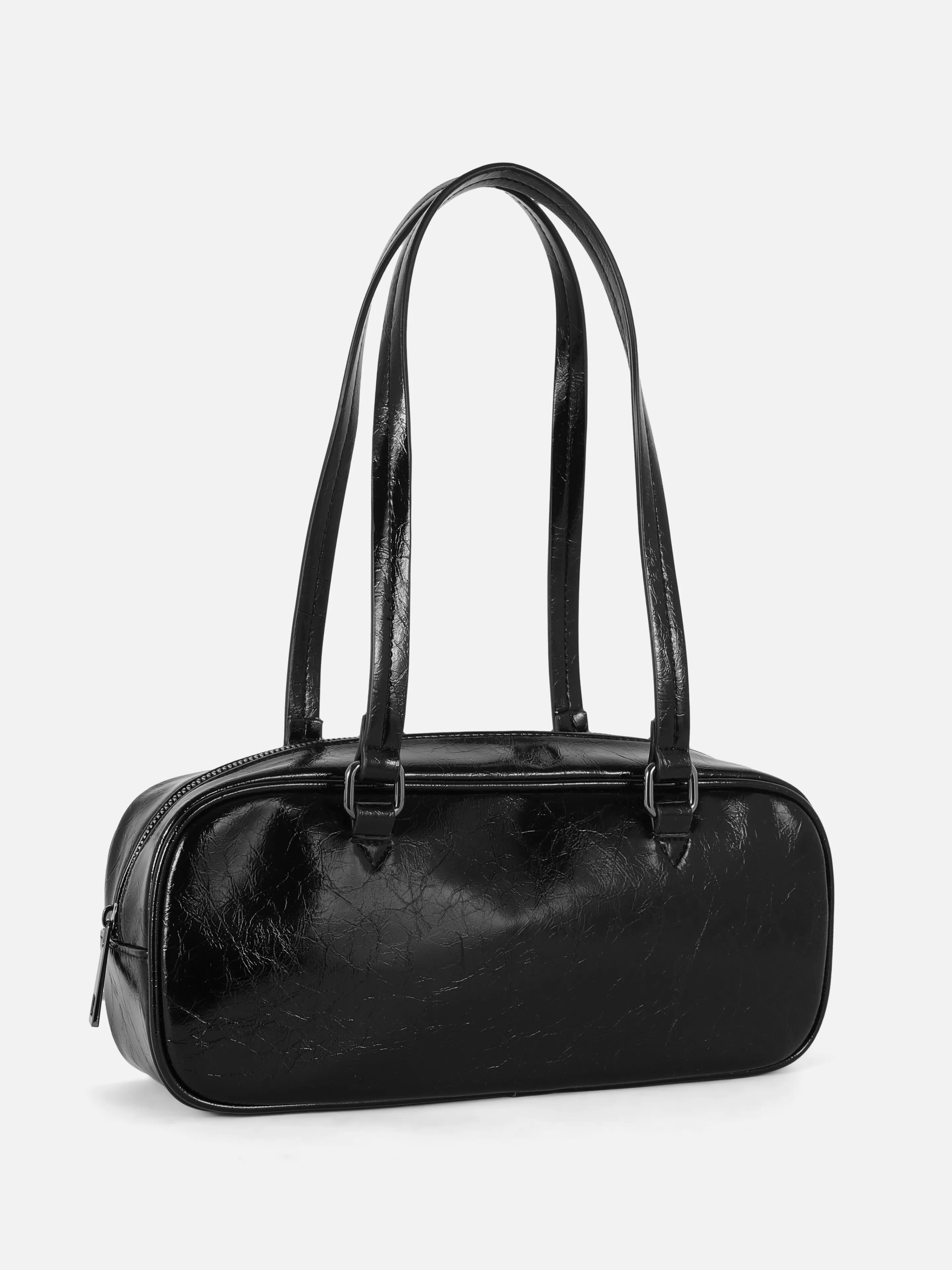 Malas E Carteiras*Primark Mala Ombro Textura Enrugada Preto