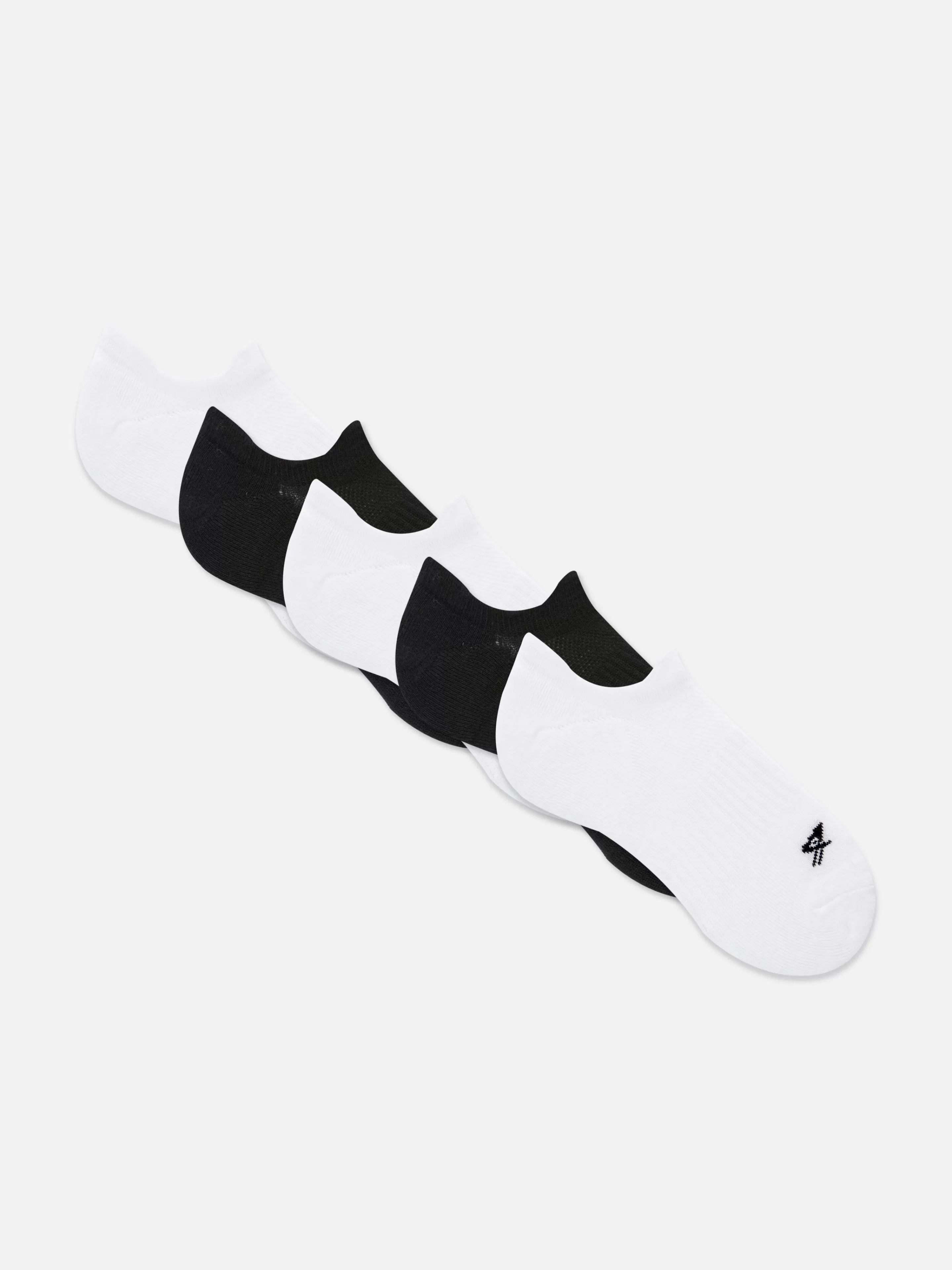 Meias*Primark Pack 5 Pares Meias Desporto Corte Baixo Multicolor