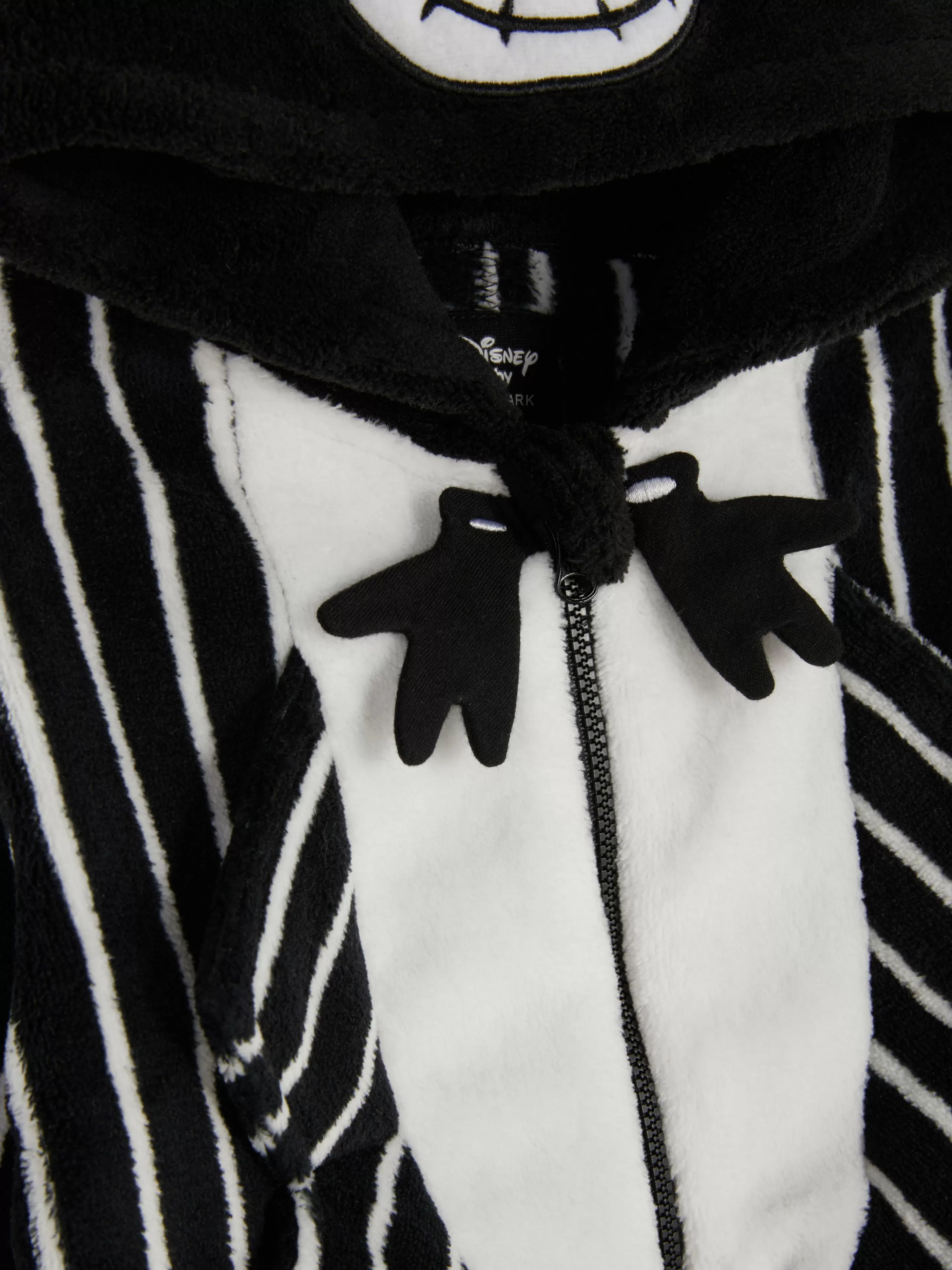 Pijamas-Macacão | Pijamas-Macacão*Primark Pijama-macacão Disney Tim Burton O Estranho Mundo De Jack Bebé Preto/Branco