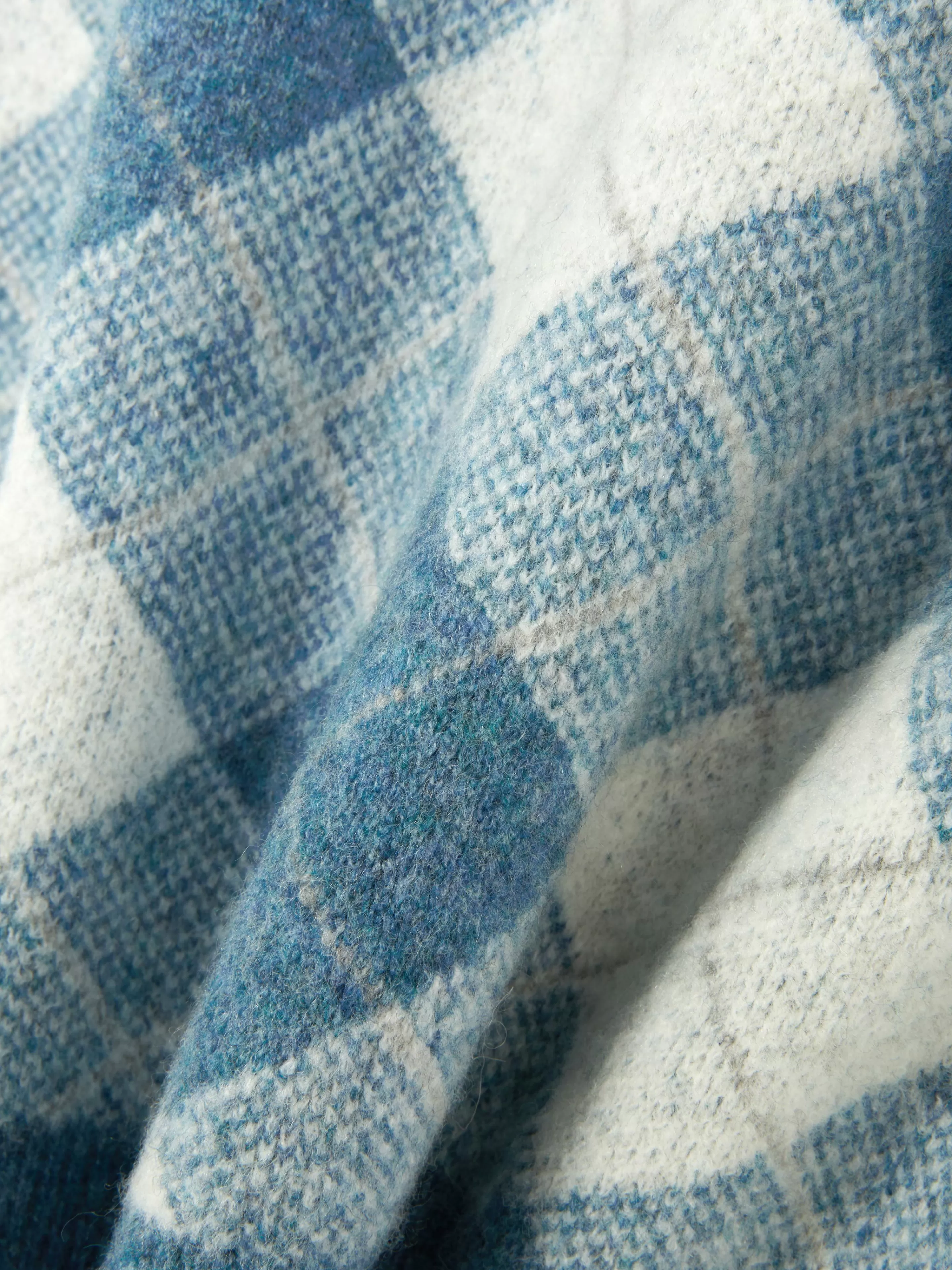 Agasalhos Inverno | Camisolas E Casacos De Malha*Primark Top S/ Mangas Conj. Coord Malha Argyle Rita Ora Azul