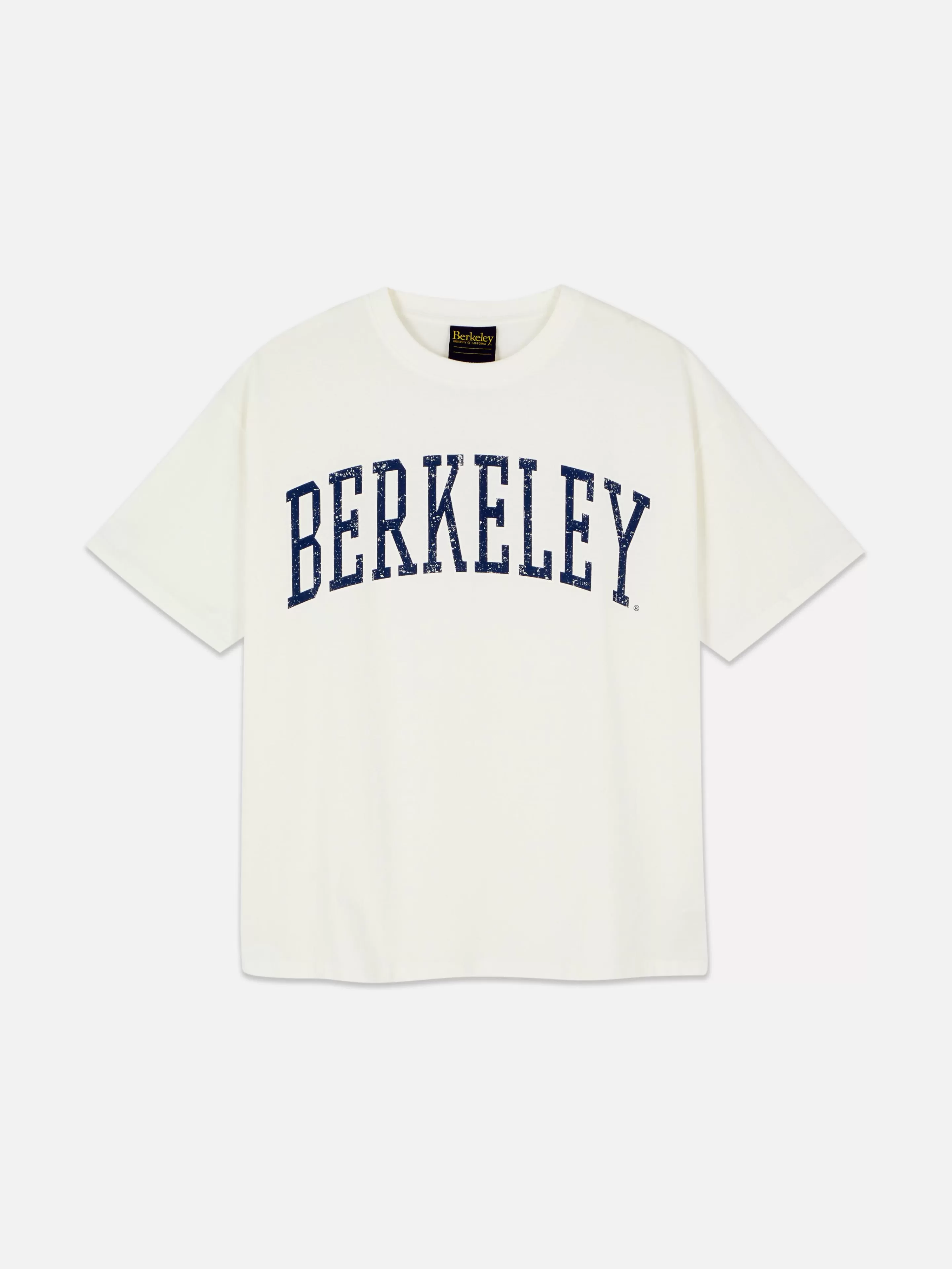 Tops E T-Shirts*Primark T-shirt Corte Grande Conjunto Coordenado Berkeley Marfim